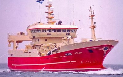 Scottish scientists sample mackerel eggs in Arctic Circle