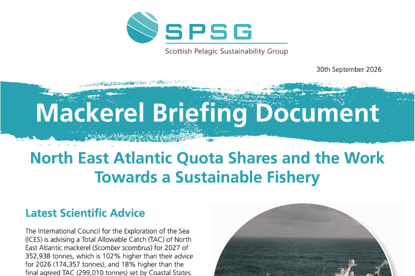 Mackerel Briefing Document updated Mackerel Briefing Document updated